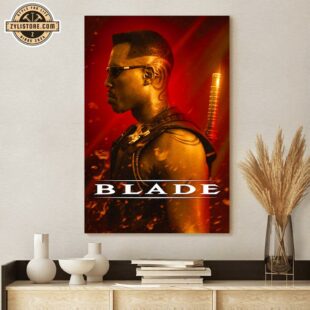 Blade Poster Movie 2025 Poster Canvas Wall Art Decor