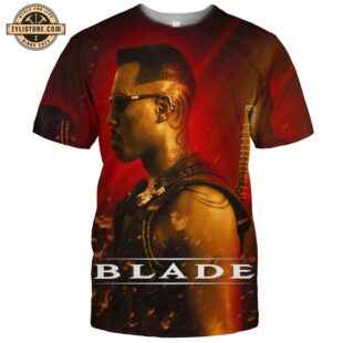 Blade Poster Movie 3D All Over Print T-Shirts