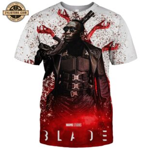 Blade Poster Movie Marvel All Over Print T-Shirts