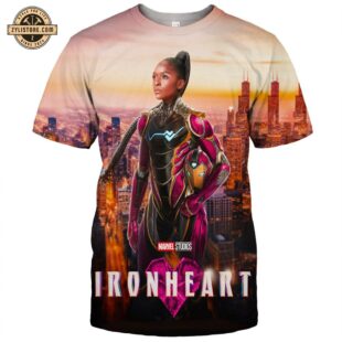 Ironheart Movie Marvel 2025 Poster All Over Print T-Shirts