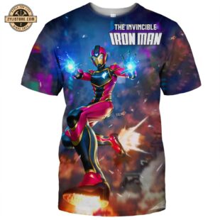 Ironheart Movie Marvel 3D All Over Print T-Shirt