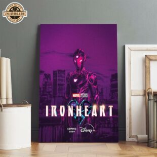 Ironheart Movie Marvel Studio Poster Canvas