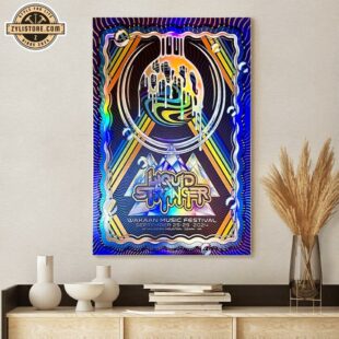 Liquid Stranger Sep 2024 Mulberry Mountain, Ozark, AR Poster Canvas