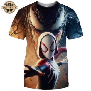 Spider-Man Beyond the Spider-Verse 3D All Over Print T-Shirts