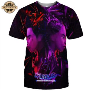 Spider-Man Beyond the Spider-Verse Movie 3D All Over Print T-Shirt