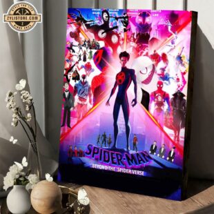 Spider-Man Beyond The Spider-Verse Poster Canvas Wall Art Decor