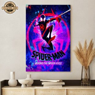 Spider-Man Beyond The Spider-Verse Poster Canvas