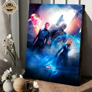 The Fantastic Four Movie Poster Canvas Decor