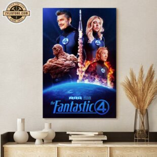 The Fantastic Four Movie Poster Canvas