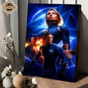 The Fantastic Four Poster Movie Canvas Poster