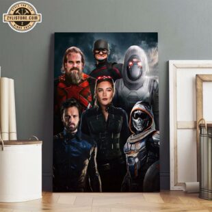 Thunderbolts 2025 Movie Poster Canvas Wall Art