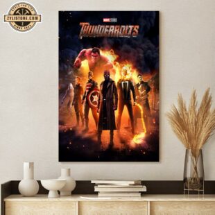 Thunderbolts (2025) Poster Canvas Wall Art Print Decor