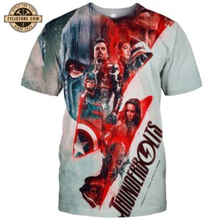 Thunderbolts (2025) Poster Movie All Over Print T-Shirt