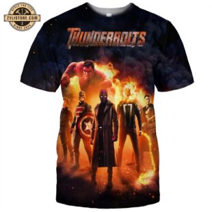 Thunderbolts Movie 2025 Poster All Over Print T-Shirt