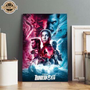 Thunderbolts Poster Movie 2025 Canvas Wall Art