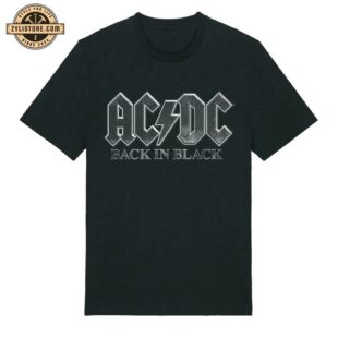 ACDC Back In Black 2024 Tour Unisex T-Shirt