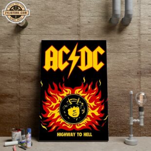 ACDC Band Canvas Poster Wall Art Decor