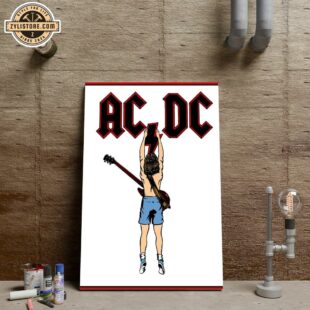 ACDC Band Canvas Poster Wall Art