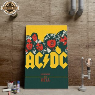 ACDC Band Canvas Poster Wall Art