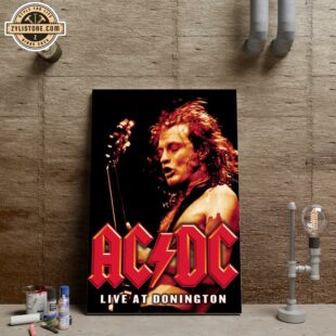 ACDC Band Music Canvas Poster Wall Art Decor