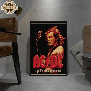 ACDC Band Music Poster Canvas Wall Art