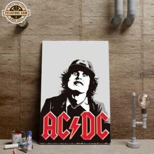 ACDC Music Band Canvas Poster Wall Art