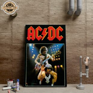 ACDC Music Band Canvas Poster