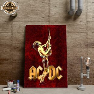 ACDC Music Canvas Poster Wall Art Decor