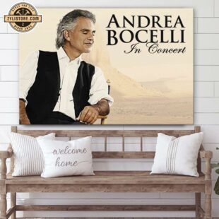 Andrea Bocceli Concert, July 22nd 2025 Poster Canvas