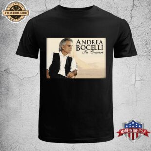 Andrea Bocceli Concert, July 22nd 2025 Unisex T-Shirt