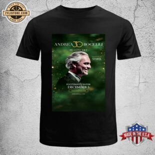 Andrea Bocelli 30th Anniversary In Concert Unisex T-Shirt