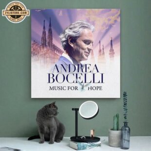 Andrea Bocelli Music Poster Canvas Wall Art Print