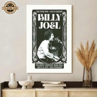 Billy Joel GAMH Music Poster Canvas