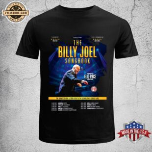 Billy Joel Songbook Music Tour 2025 Unisex T-Shirt