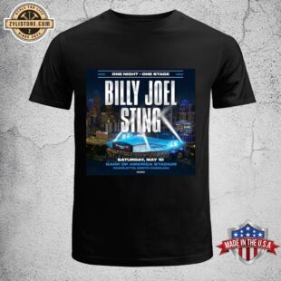 Billy Joel Stevie Nicks Music Tour 2025 North CarolinaUnisex T-Shirt