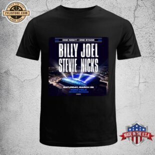 Billy Joel Stevie Nicks Music Tour 2025 Unisex T-Shirt