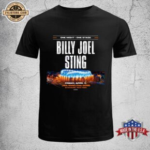 Billy Joel & Sting Concert 2025 New York Unisex T-Shirt