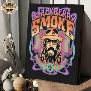 Blackberry Smoke Brit Turner Memorial Poster Canvas