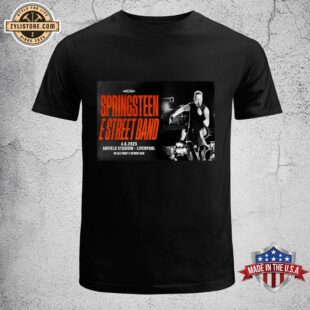 Bruce Springsteen and The E Street Band at Anfield in 2025 Unisex T-Shirt