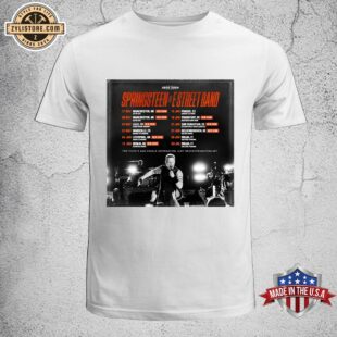 Bruce Springsteen Music Tour 2025 Unisex T-Shirt