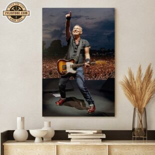 Bruce Springsteen Music Tour In 2025 Poster Canvas