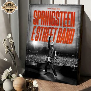 Bruce Springsteen San Siro Tour 2025 Poster Canvas