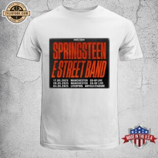 Bruce Springsteen UK Tour 2025 Unisex T-Shirt