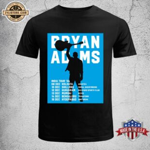 Bryan Adams India Tour 2024 Unisex T-Shirt