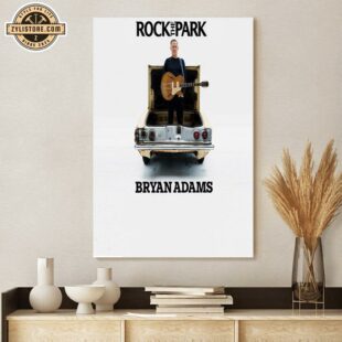 Bryan Adams Rock The Park Poster Canvas