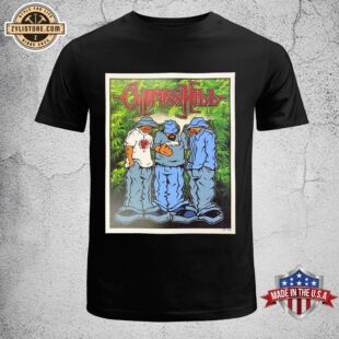 Cypress Hill Blunted Limited Edition Hand Numbered Poster Unisex T-Shirt