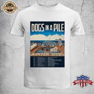 Dogs In A Pile Winter 2025 Tour Unisex T-Shirt