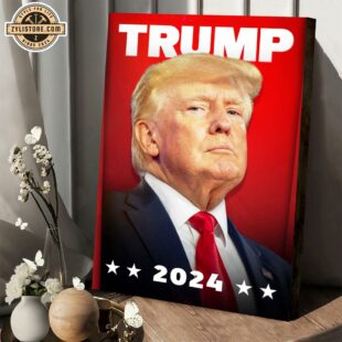 Donald Trump President 2024 Poster Canvas