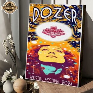 Dozer Westill Festival Nov 1 2024 In Vallet France Poster Canvas