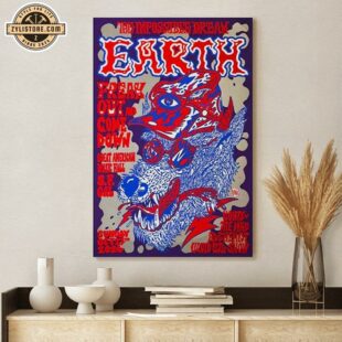 Earth Great American Music Hall In San Francisco CA October 27 2024 Poster Canvas